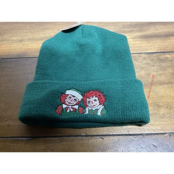 Snowden & Friends, Raggedy Ann & Andy -Cuff Beanie Knit Snow Cap (1998-Target) - Picture 2 of 8
